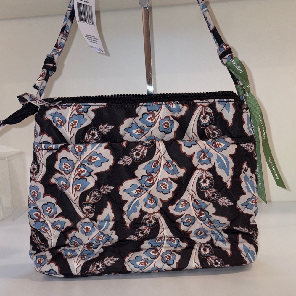 Vera Bradley Baird Hipster Crossbody Bag in the Calyx + Quill pattern NWT